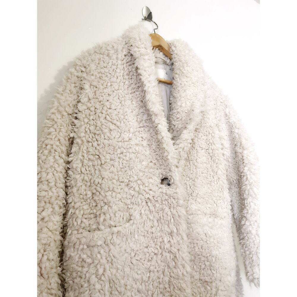 Aritzia Wilfred Fuzzy Oracle Oversized Jacket In … - image 5